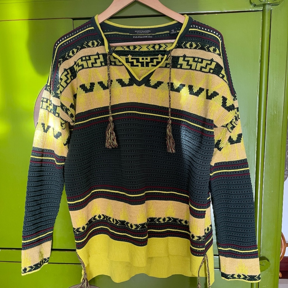 Tasseled Sweater by Scott and Soda 2